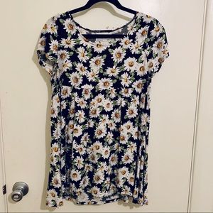 American Apparel Floral Babydoll Dress